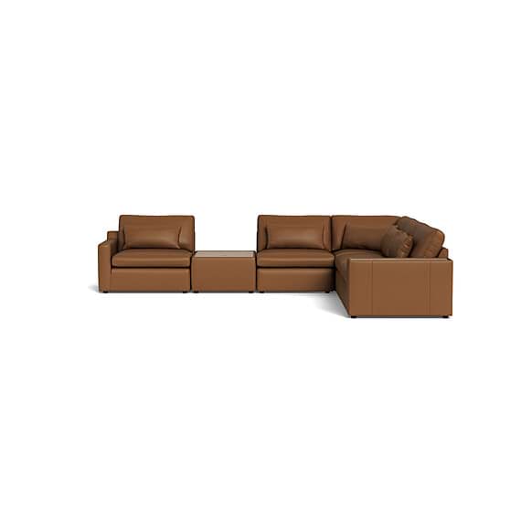 LOFT Leather Modular Sofa