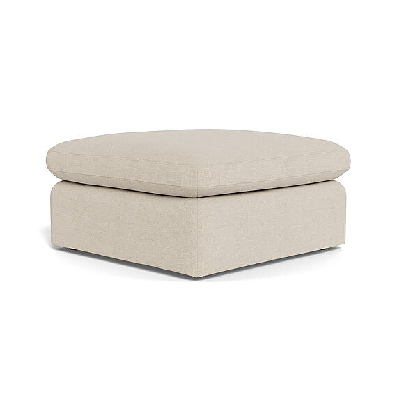 LOFT Fabric Ottoman