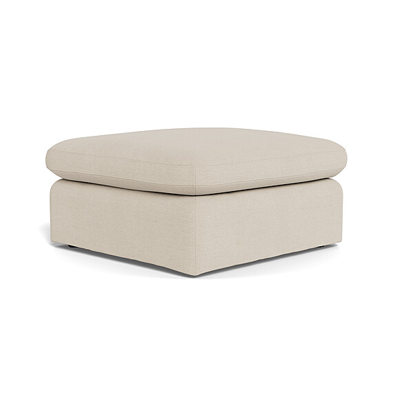 LOFT Fabric Ottoman