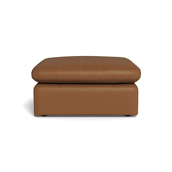 LOFT Leather Ottoman