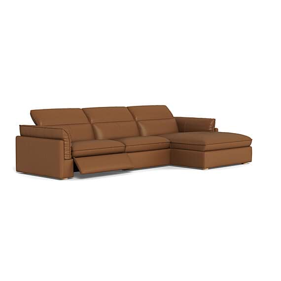 SORRENTO Leather Electric Recliner Modular Sofa