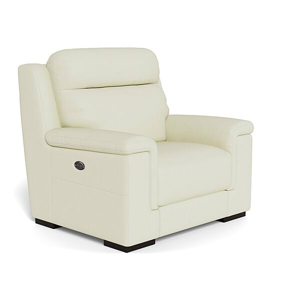 BARRET Leather Electric Recliner Armchair