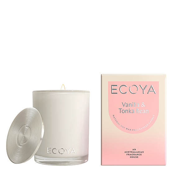 ECOYA Madison Jar Candle Vanilla & Tonka Bean