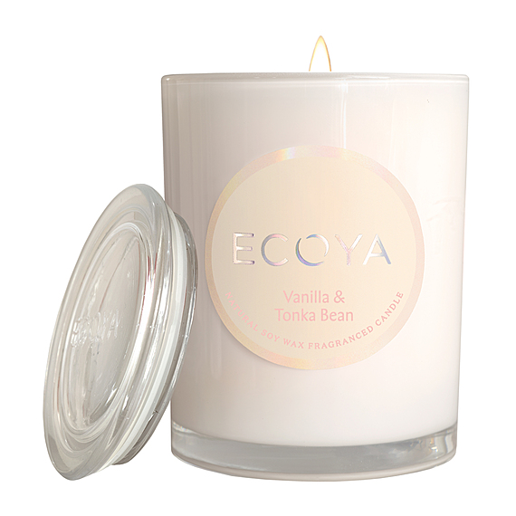 ECOYA Metro Jar Candle Vanilla & Tonka Bean