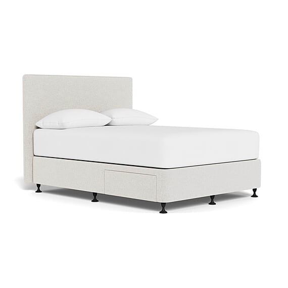 TOORAK Piped Platform Bed with 2 Drawers