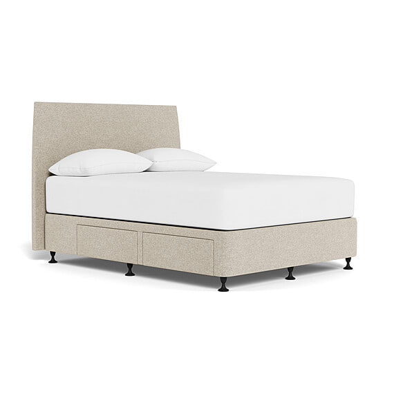 TOORAK Tapered Platform Bed with 4 Drawers