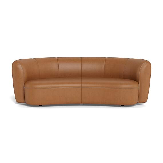 LUNE Leather Sofa