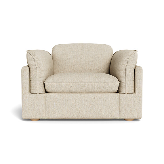 SORRENTO Fabric Battery Recliner Armchair