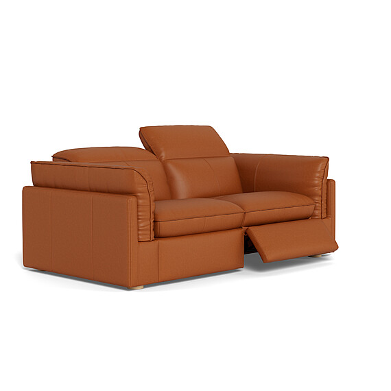 SORRENTO Leather Battery Recliner Sofa