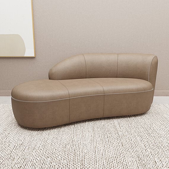 LUNE Leather Daybed