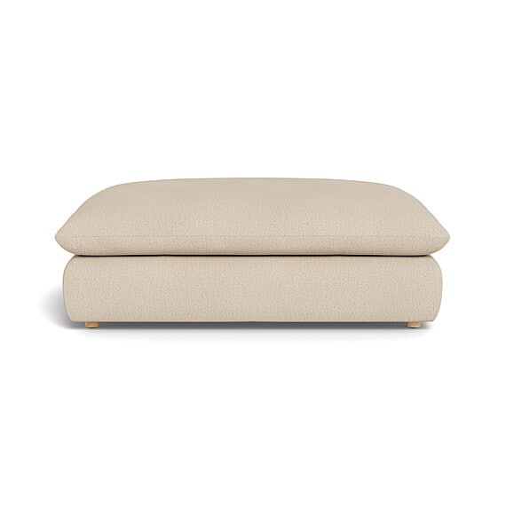 SANCTUARY Fabric Ottoman