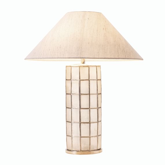 CLARA Capiz Table Lamp