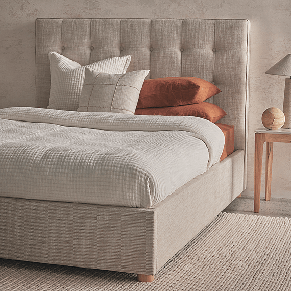 ALINA Tufted Standard Bed