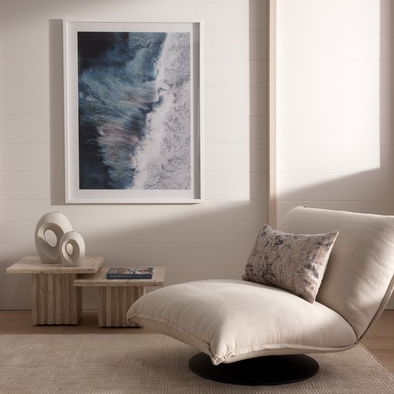 TAMARAMA SWELL Framed Print