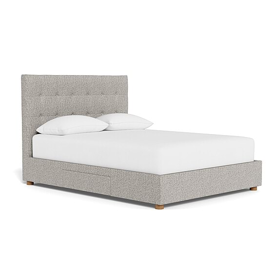 ALINA Tufted Bed with 2 Drawers