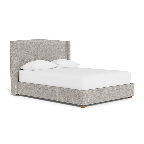 ALINA Wing Bed with 2 Drawers