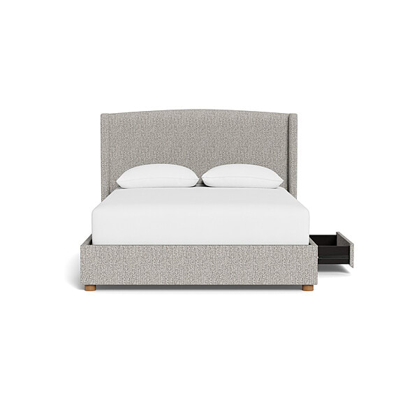 ALINA Wing Bed with 2 Drawers