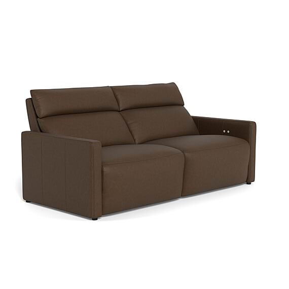 RIDLEY Leather Electric Modular Sofa