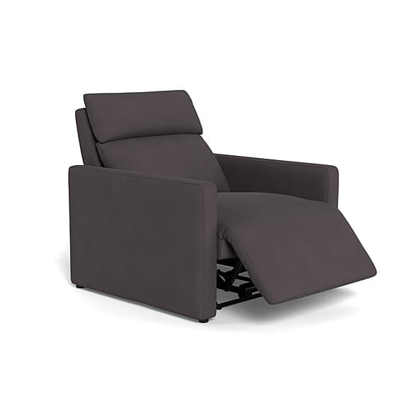 RIDLEY Fabric Battery Recliner Armchair