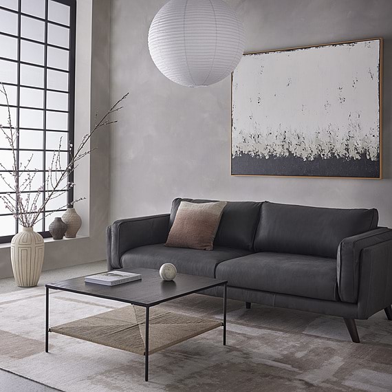 OPHELIA Leather Sofa