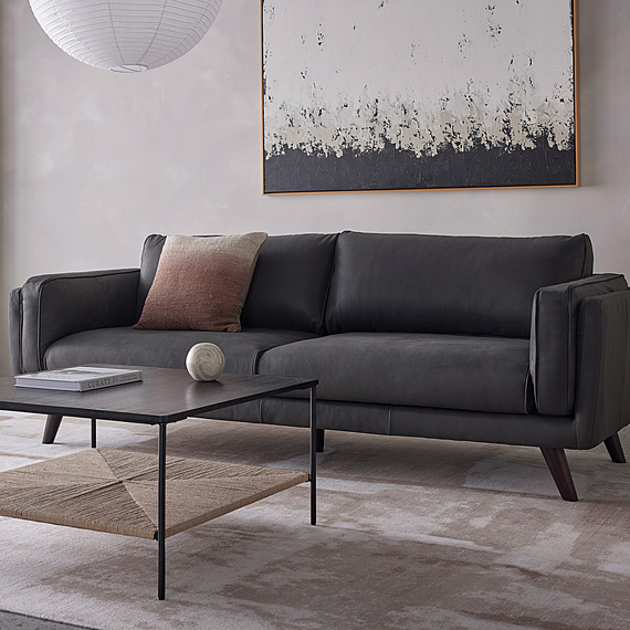 OPHELIA Leather Sofa