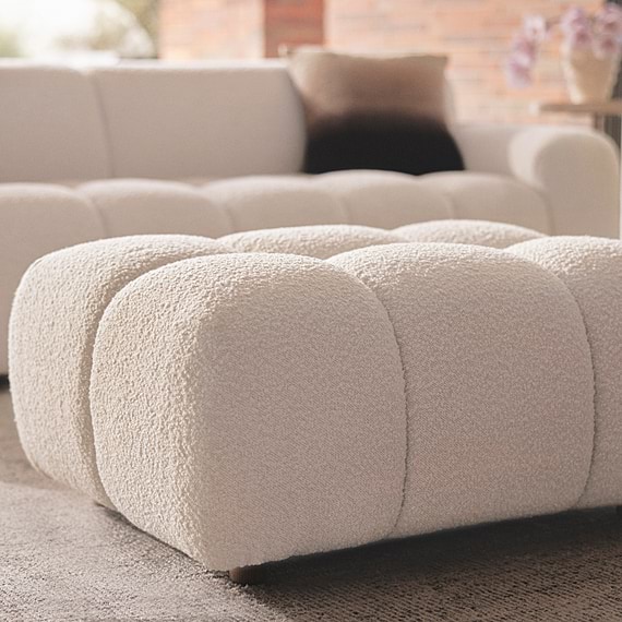 AERO Fabric Ottoman