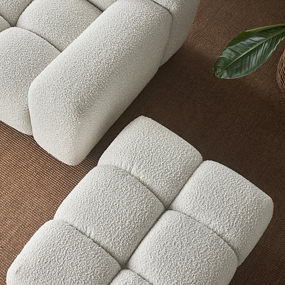 AERO Fabric Ottoman