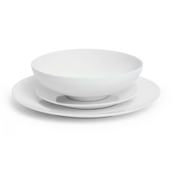 MAXWELL & WILLIAMS WHITE BASICS Tribeca Coupe Dinner Set