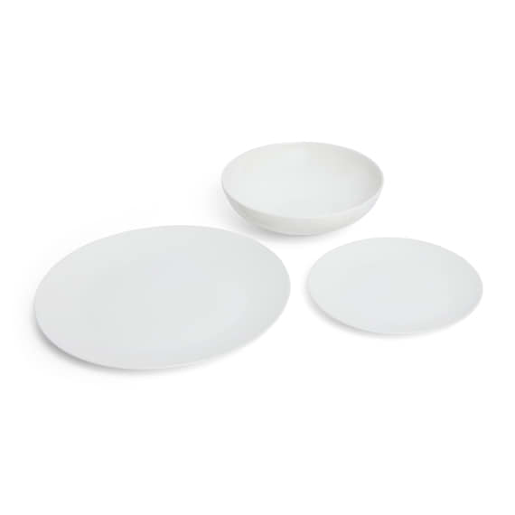 MAXWELL & WILLIAMS WHITE BASICS Coupe Entree Plate