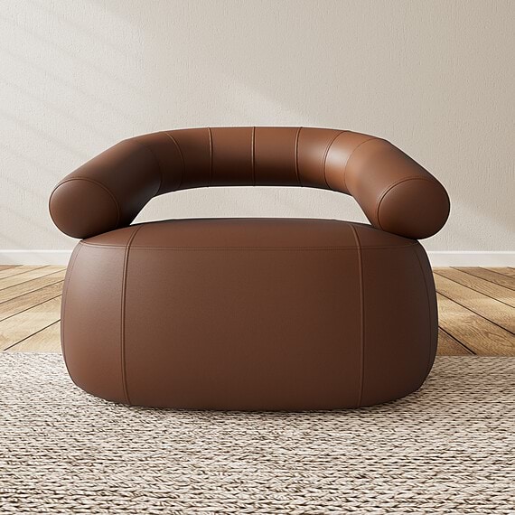 KAVANA Leather Occasional Chair