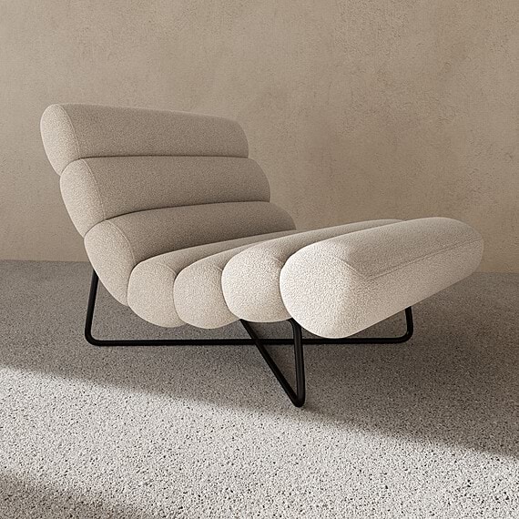 MEZZO Fabric Occasional Chair