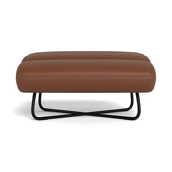 MEZZO Leather Ottoman