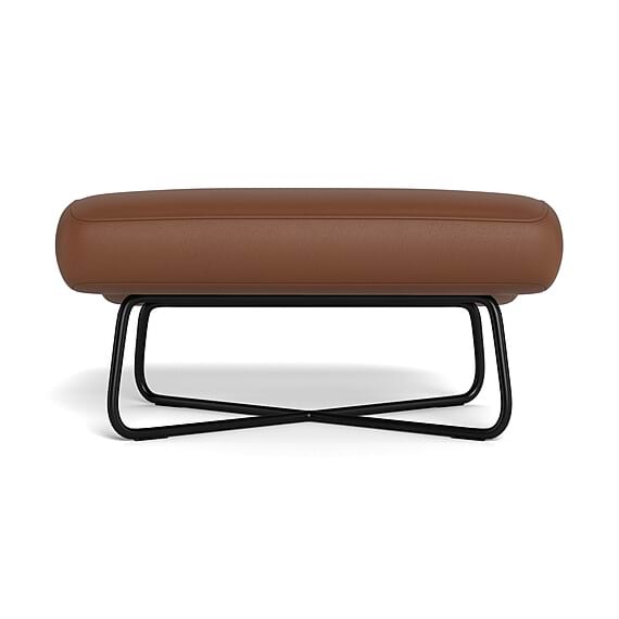 MEZZO Leather Ottoman