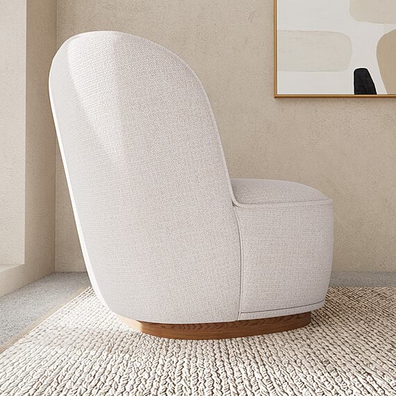 LOOMA Fabric Occasional Chair 