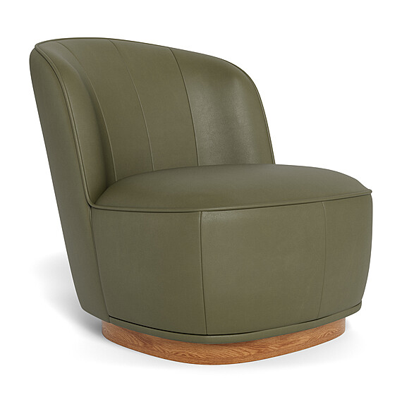 LOOMA Leather Occasional Chair