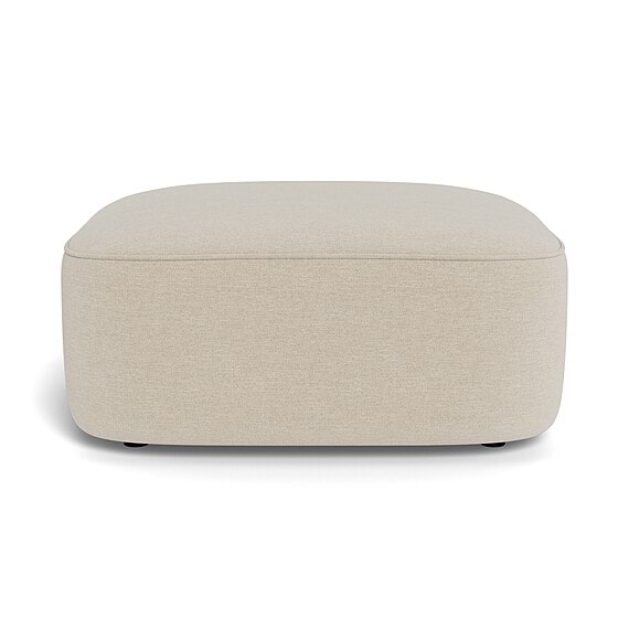 APARTMENT 01 Fabric Ottoman