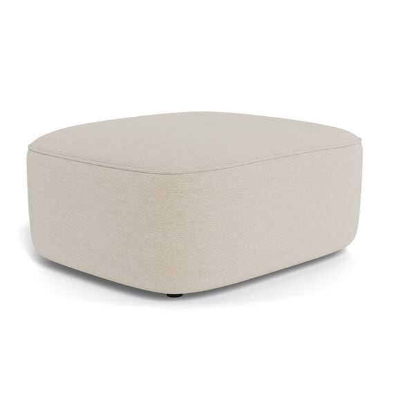 APARTMENT 01 Fabric Ottoman