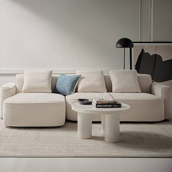 APARTMENT 01 Fabric Modular Sofa