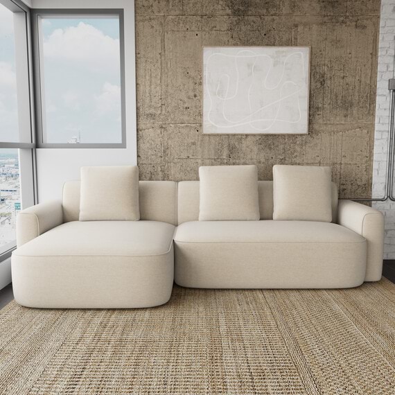 APARTMENT 01 Fabric Modular Sofa