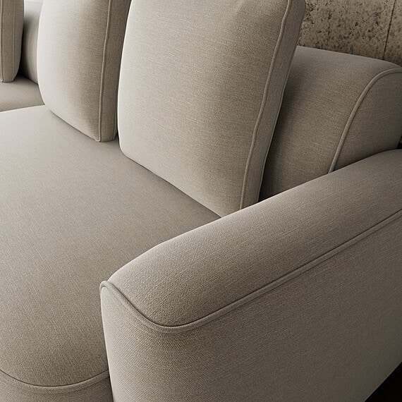 APARTMENT 01 Fabric Modular Sofa