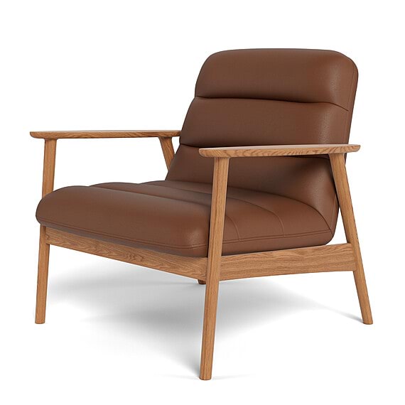 OSTERIA Leather Occasional Chair