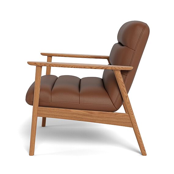 OSTERIA Leather Occasional Chair