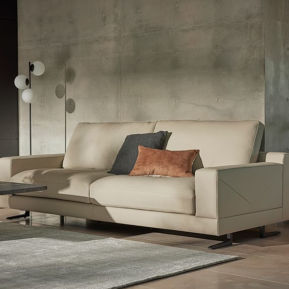 BARI Leather Sofa