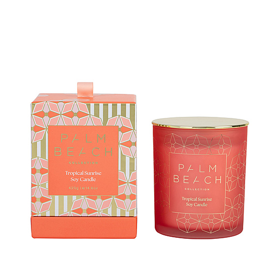 PALM BEACH COLLECTION Tropical Sunrise Candle 420g