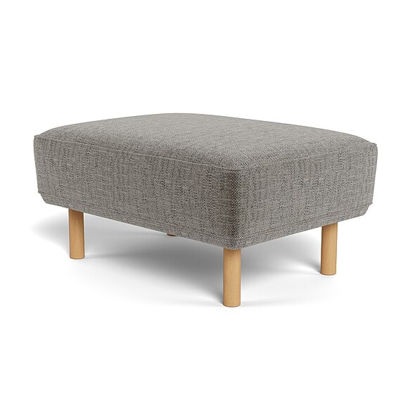 TOMI Fabric Ottoman