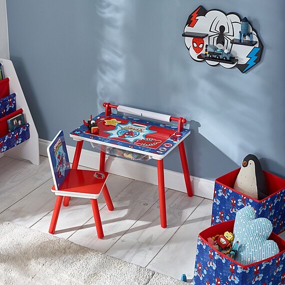 MARVEL SPIDEY AND FRIENDS Set of 2 Activity Table Package