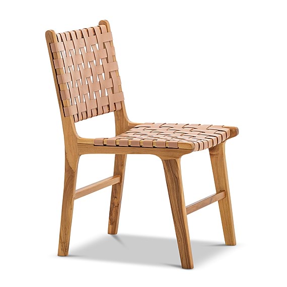 CACHAN Set of 2 Woven Dining Chair