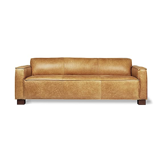 GUS CABOT Leather Sofa