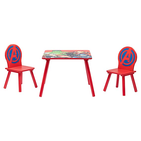 MARVEL AVENGERS Set of 3 Table with 2 Chair Set