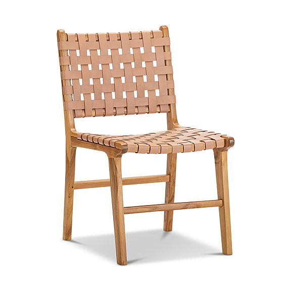 CACHAN Set of 2 Woven Dining Chair